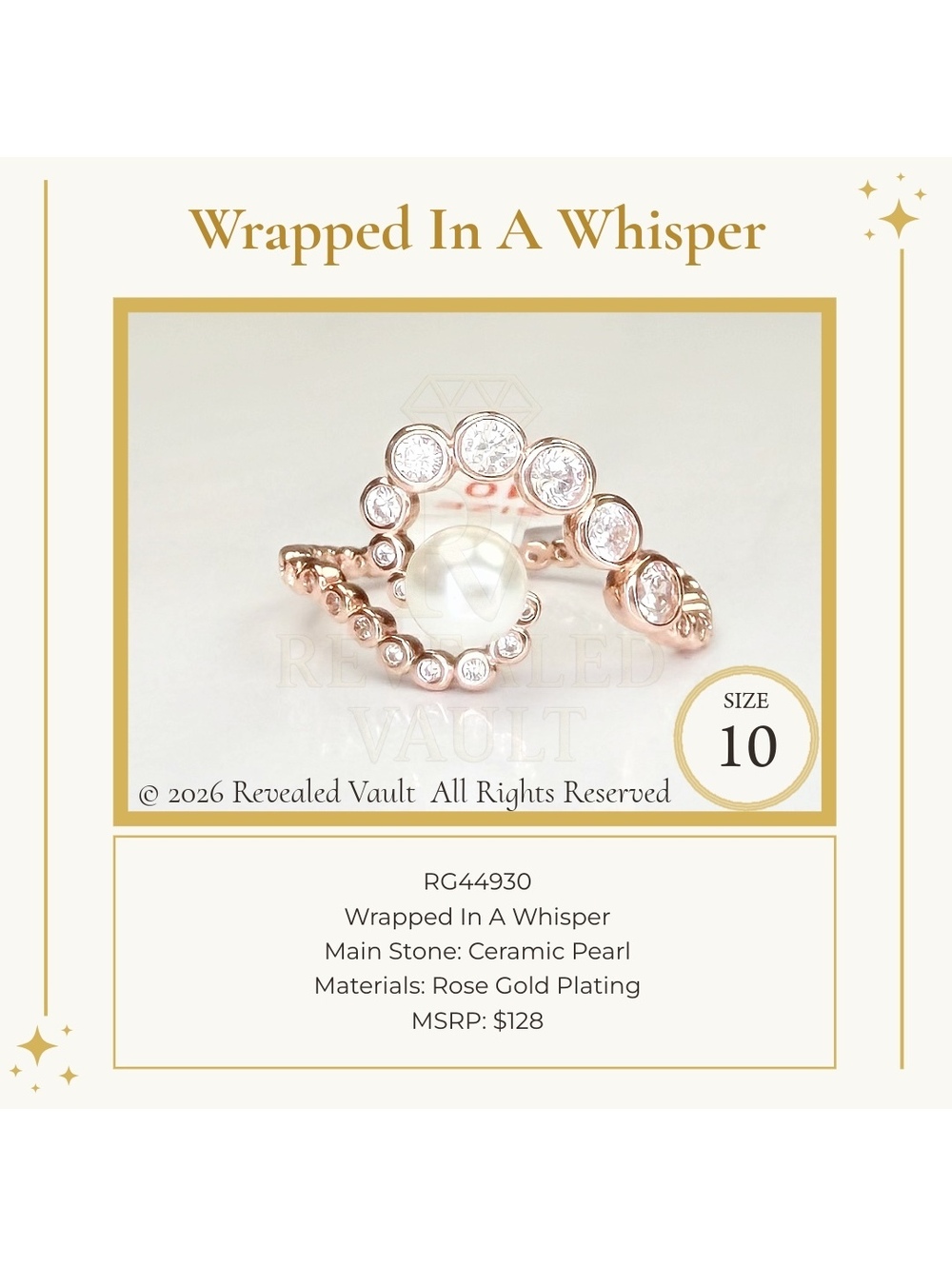 Wrapped In A Whisper - Size 10 - June Birthday 2026